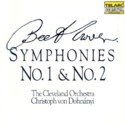 Beethoven, Symphony 1 and 2