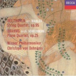 Beethoven: String Quartet No.11 / Brahms